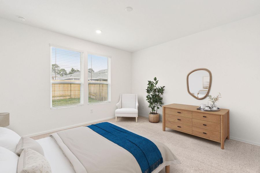 Furnished interior view inside a new home in Decker Farms, Magnolia (Image 8). Furnished interior view inside a new home in Decker Farms, Magnolia (Image 8).