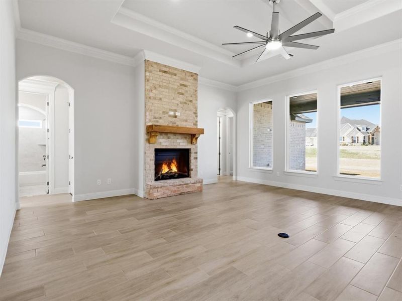 Spacious, unfurnished interior of a new home in , Weatherford (Image 27). Spacious, unfurnished interior of a new home in , Weatherford (Image 27).