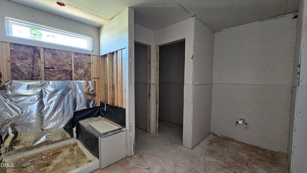 In-progress construction of a new home in Springvale, Fuquay Varina, NC (Image 55).