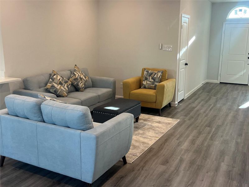 Furnished interior view inside a new home in , Houston (Image 3).