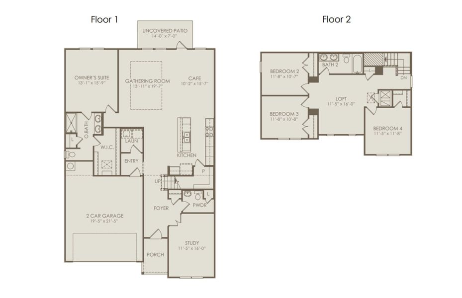 The Thomaston Floor Plan