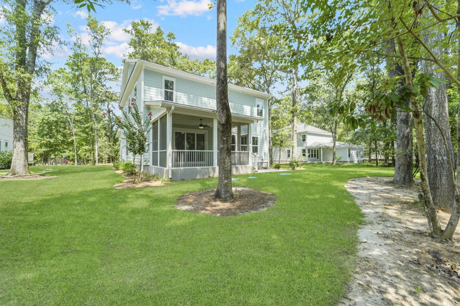 Front exterior of a new home in , Hollywood, SC, highlighting curb appeal (Image 27). Front exterior of a new home in , Hollywood, SC, highlighting curb appeal (Image 27).