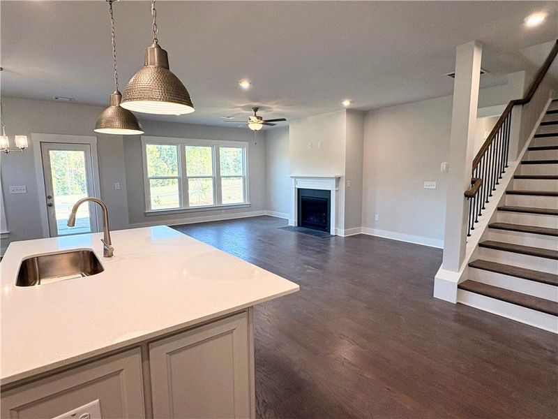 Spacious, unfurnished interior of a new home in Riversprings, Dacula (Image 24). Spacious, unfurnished interior of a new home in Riversprings, Dacula (Image 24).