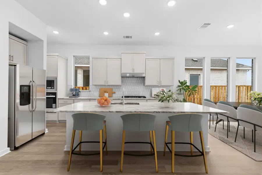 Light & Bright Kitchen - Virtually Staged