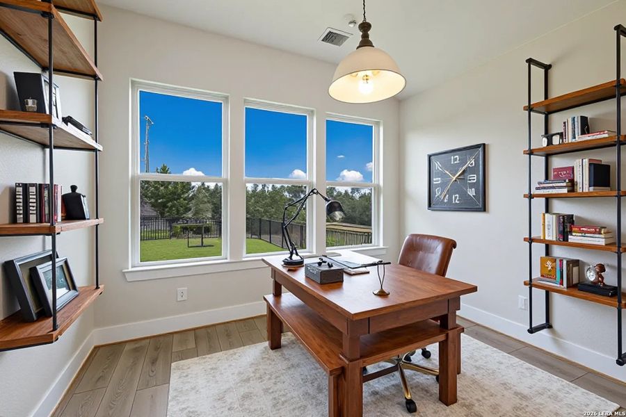 Furnished interior view inside a new home in Esperanza, Boerne (Image 6).