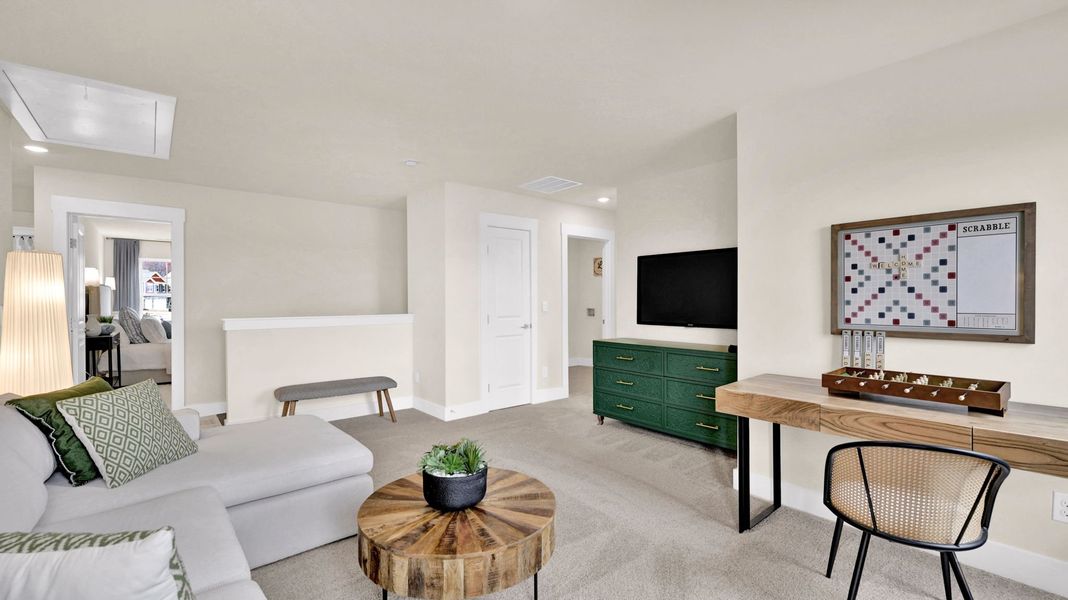 Furnished interior view inside a new home in Harbor Crest, Ooltewah (Image 29).