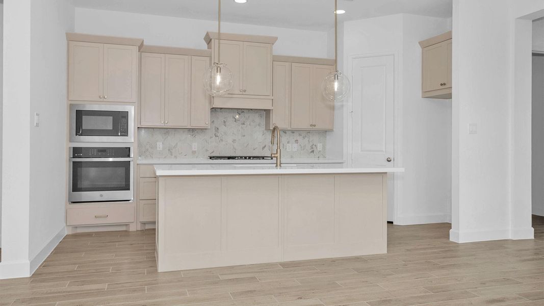 Furnished interior view inside a new home in Marvida, Cypress (Image 9).