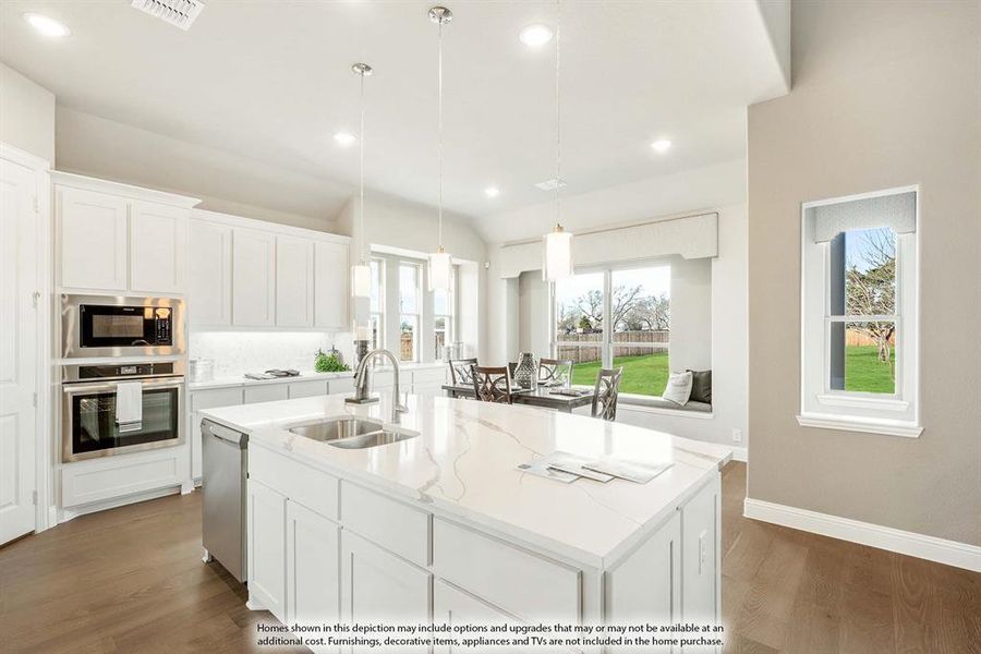 Furnished interior view inside a new home in Wildflower Ranch, Fort Worth (Image 21).