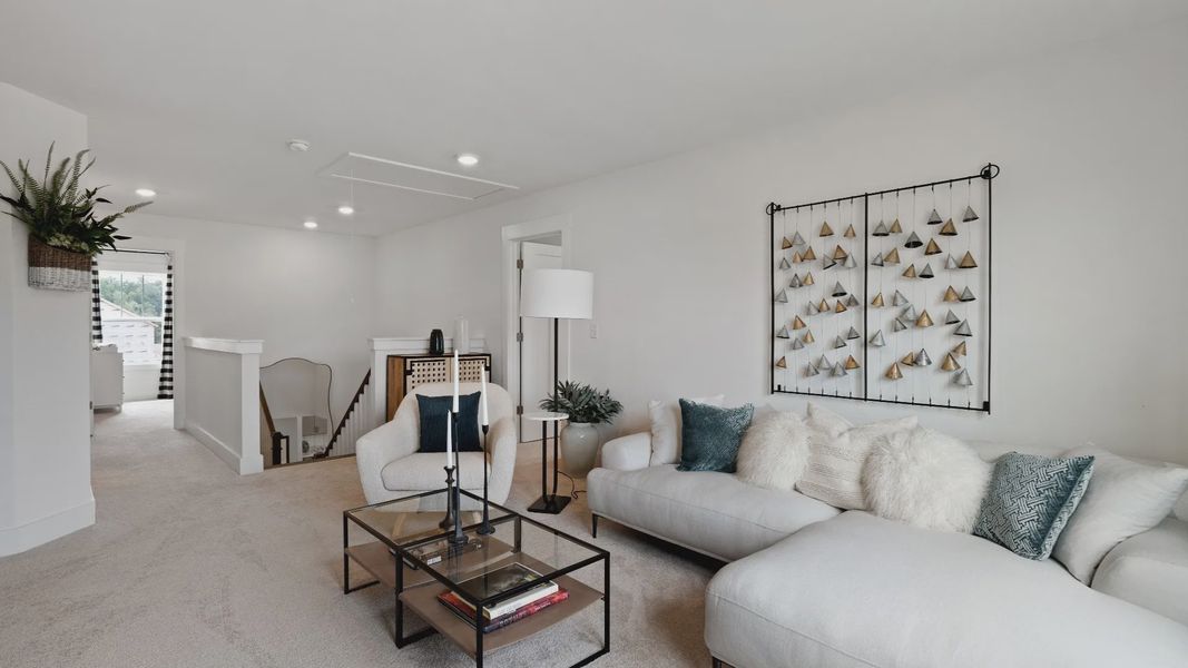 Loft of The Drayton Design by DRB Homes