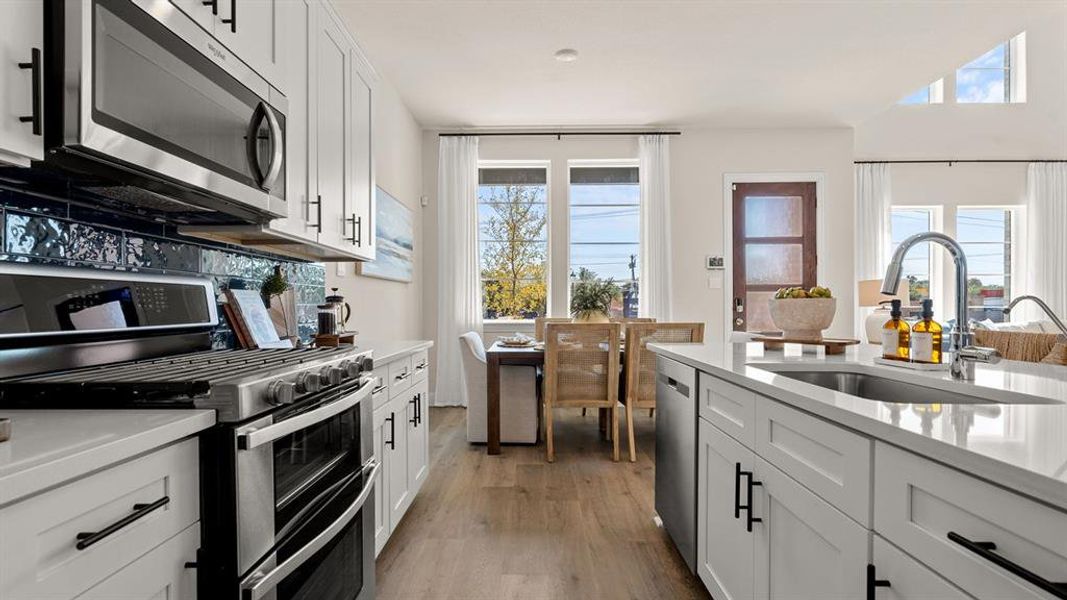 Furnished interior view inside a new home in Greenwood Square, Richardson (Image 15).