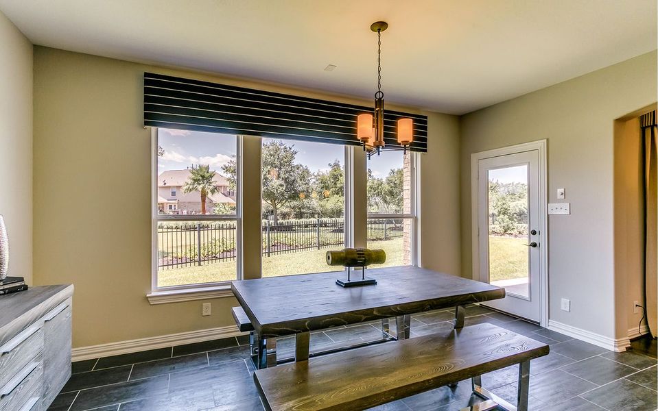 Furnished interior view inside a new home in Marvida, Cypress (Image 11).