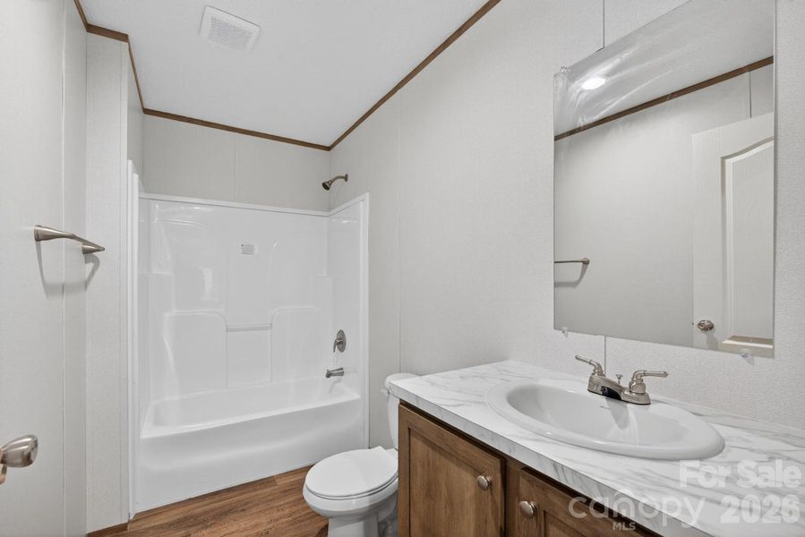 Hall bath