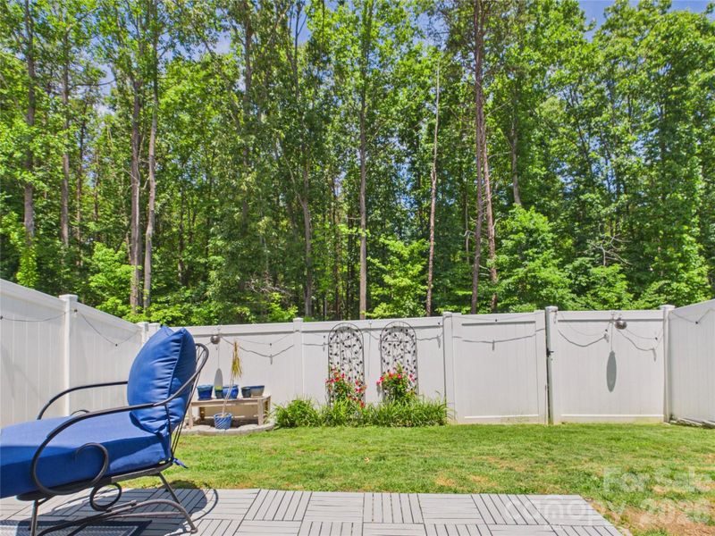 Exterior details and patio area of a home in , Sherrills Ford (Image 21).