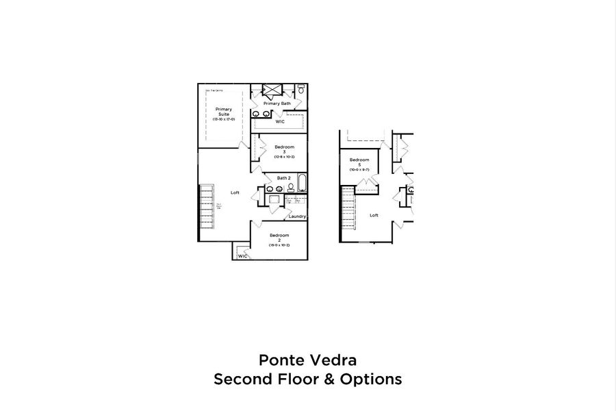 2D floor plan layout for the Ponte Verde by DRB Homes in Willowbrook North, Winter Haven, FL (Image 4). 2D floor plan layout for the Ponte Verde by DRB Homes in Willowbrook North, Winter Haven, FL (Image 4).