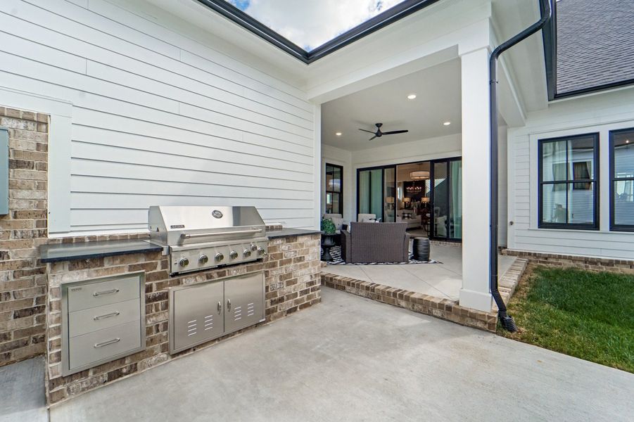 Representative exterior details of a home built from the Ryland by Celebration Homes in Stephens Valley, Nashville (Image 3).