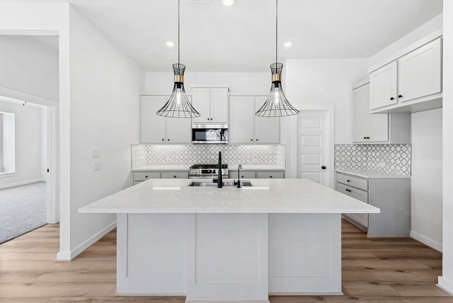 Furnished interior view inside a new home in Mayfair, New Braunfels (Image 7).