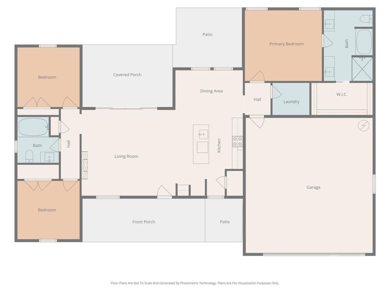 2D floor plan layout of this home in , Cherryville, NC (Image 5).