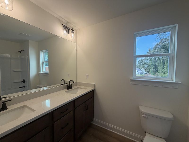 Furnished interior view inside a new home in Villas at Dawsonville Townhomes, Dawsonville (Image 6).
