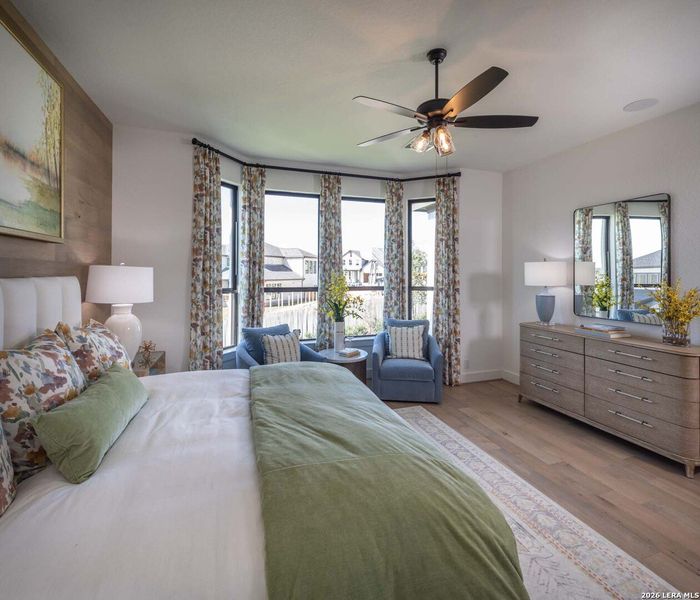 Furnished interior view inside a new home in Weston Oaks, San Antonio (Image 16).