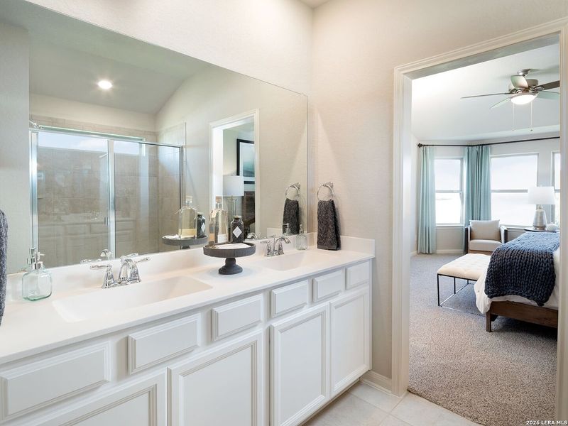 Furnished interior view inside a new home in Arcadia Ridge - Classic Series, San Antonio (Image 6).