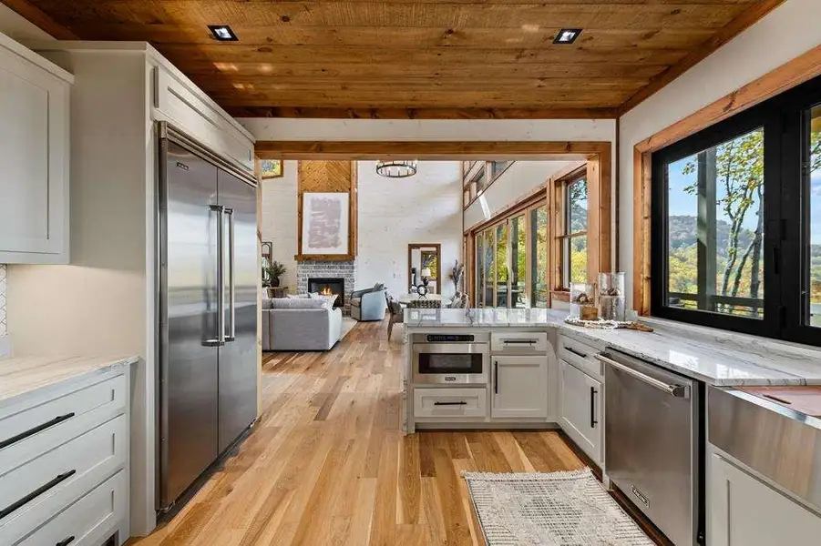 Furnished interior view inside a new home in , Cherry Log (Image 3).