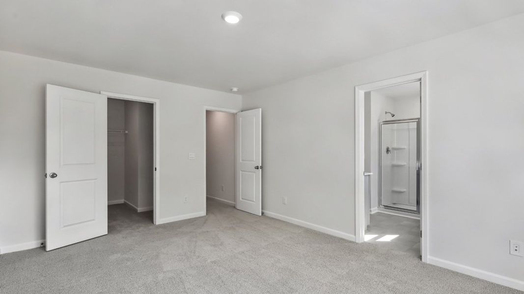 Spacious, unfurnished interior of a new home in The Gables at Edinborough Townes, Gibsonville (Image 15).