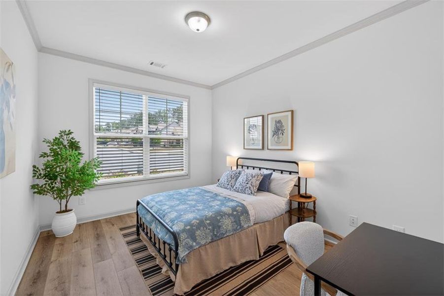 Furnished interior view inside a new home in , Auburn (Image 17).