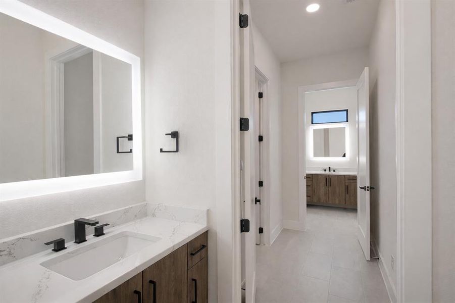 Furnished interior view inside a new home in , Pottsboro (Image 14).