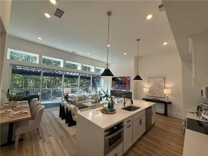 Furnished interior view inside a new home in , Waleska (Image 15).