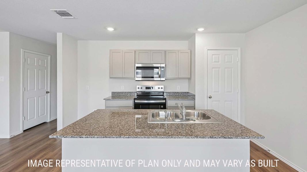 Furnished interior view inside a new home in Eastern Wells, Jarrell (Image 4).