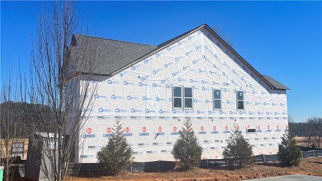 In-progress construction of a new home in , Canton, GA (Image 16).
