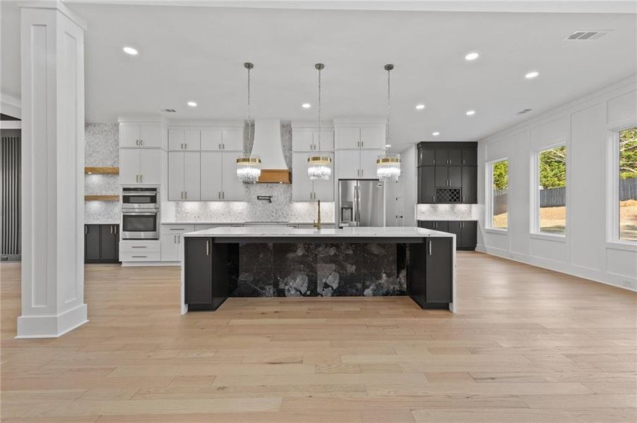 Furnished interior view inside a new home in , Loganville (Image 7).