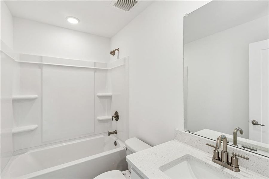 Furnished interior view inside a new home in Grandview Terrace, Canton (Image 8).