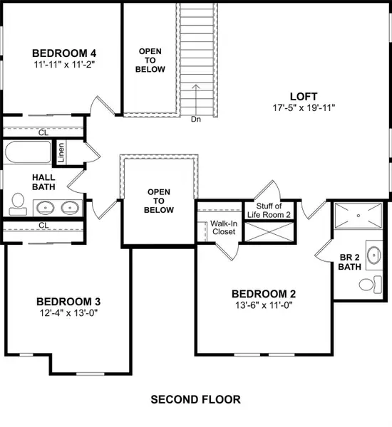 The Tuscaloosa floor plan by K. Hovnanian Homes. 2nd Floor Shown. *Prices, plans, dimensions, features, specifications, materials, and availability of homes or communities are subject to change without notice or obligation. The Tuscaloosa floor plan by K. Hovnanian Homes. 2nd Floor Shown. *Prices, plans, dimensions, features, specifications, materials, and availability of homes or communities are subject to change without notice or obligation.