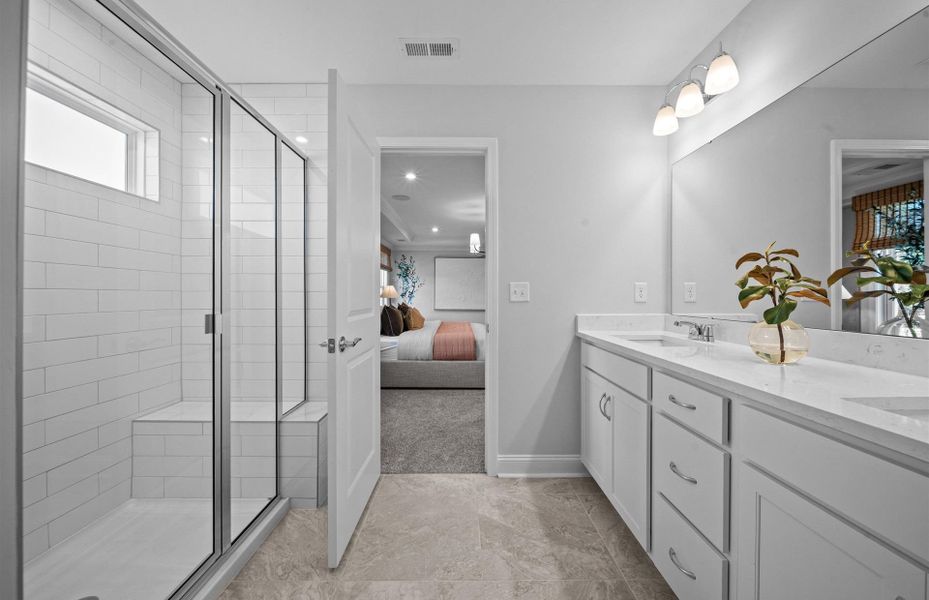 Representative furnished interior of a home built from the Frazier by Pulte Homes in Sparrow Creek, Boiling Springs (Image 13).