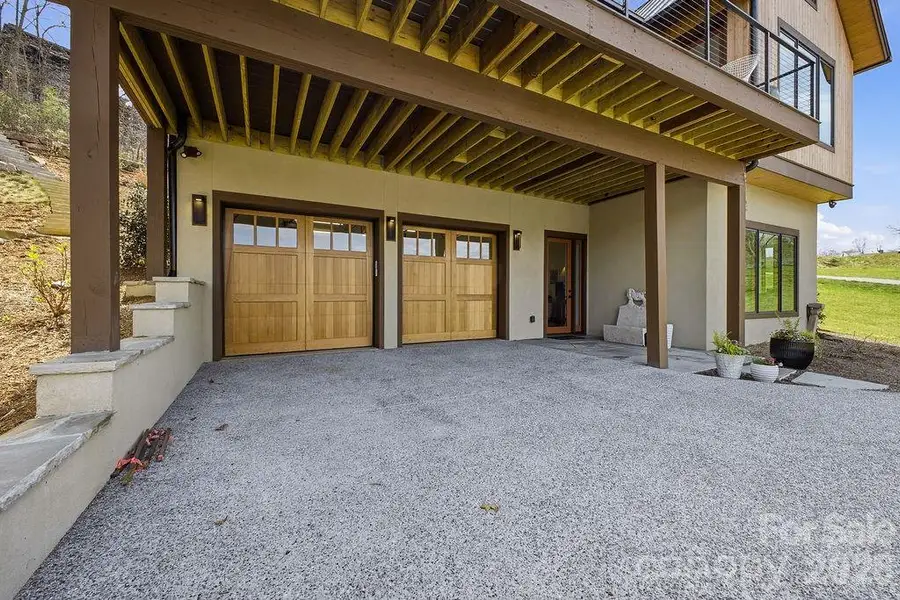 Exterior details and patio area of a home in , Asheville (Image 4).