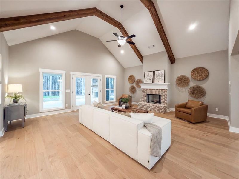 Furnished interior view inside a new home in , Social Circle (Image 6).