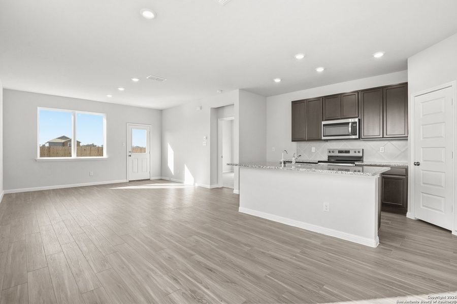 Furnished interior view inside a new home in Applewhite Meadows, San Antonio (Image 8).