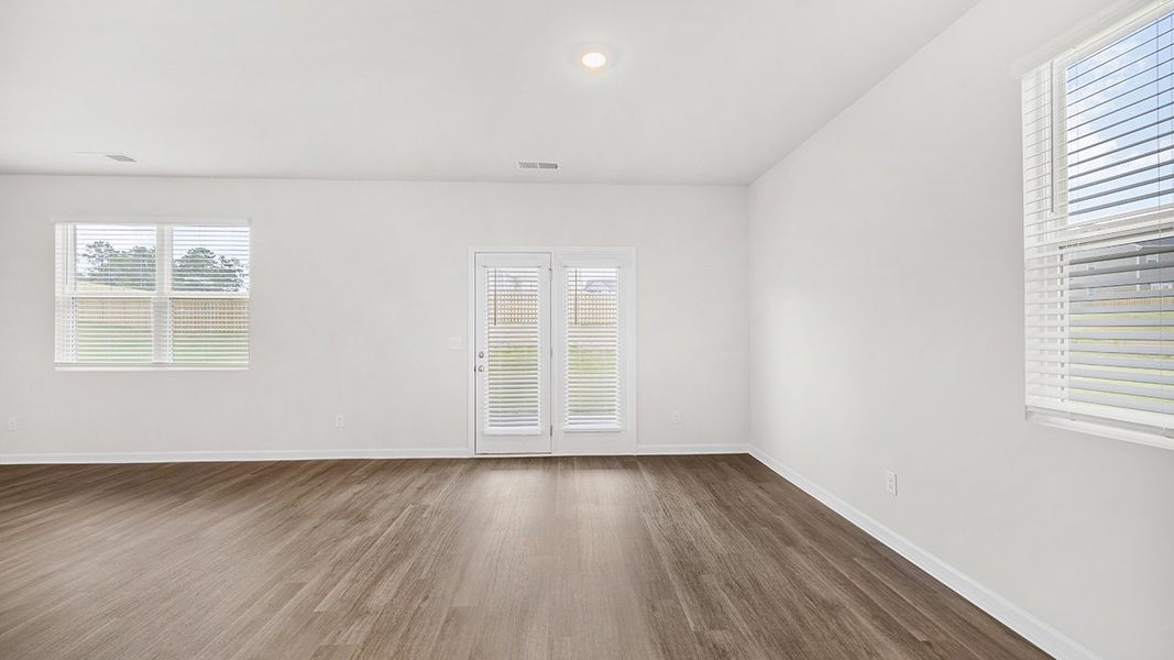Spacious, unfurnished interior of a new home in Southwind Village, Evans (Image 17). Spacious, unfurnished interior of a new home in Southwind Village, Evans (Image 17).