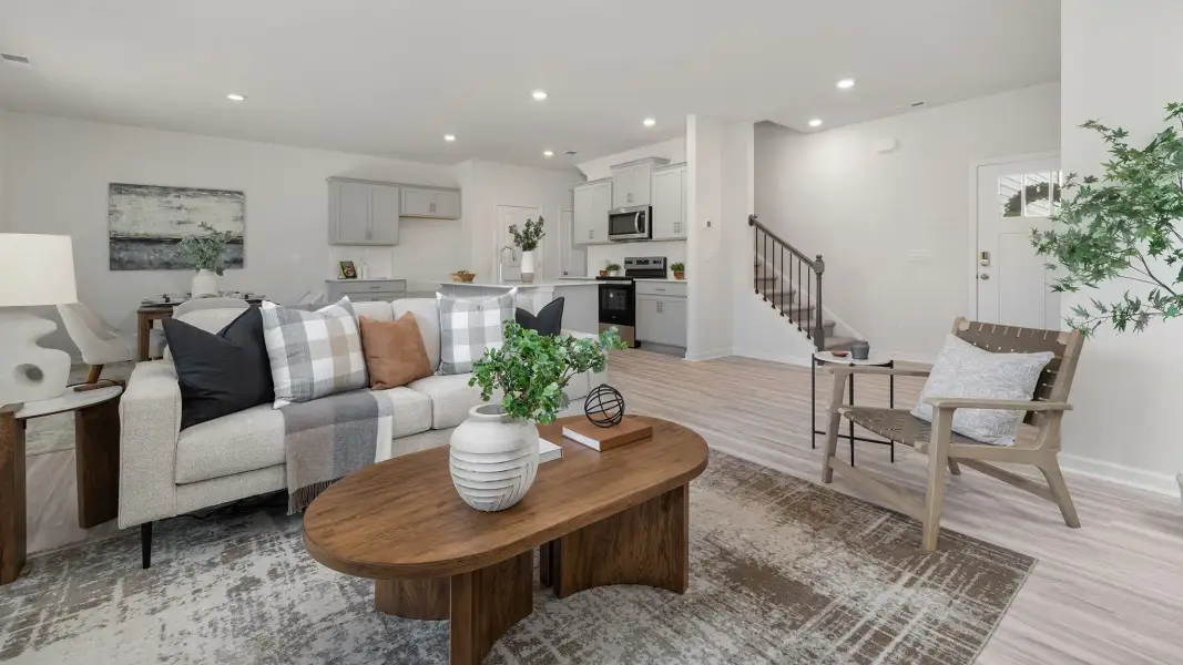 Furnished interior view inside a new home in Sweetwater Village, Rockwell (Image 11).