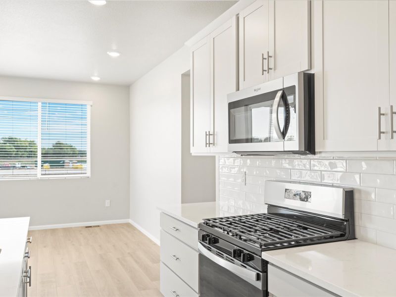 The Granby floorplan interior image taken at a Meritage Homes community in Northern Colorado.