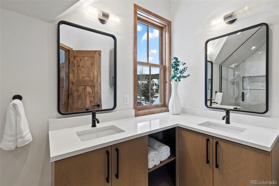 Furnished interior view inside a new home in , Breckenridge (Image 27).