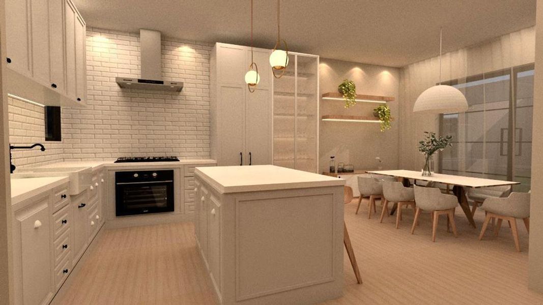 Furnished interior view inside a new home in , West Palm Beach (Image 14).