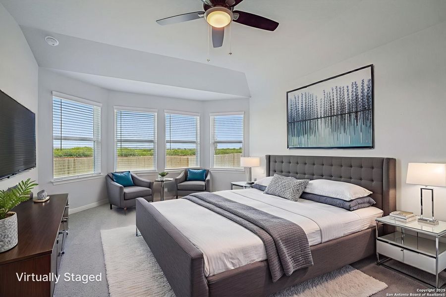 Furnished interior view inside a new home in Scenic Crest - Premier Series, Boerne (Image 14). Furnished interior view inside a new home in Scenic Crest - Premier Series, Boerne (Image 14).