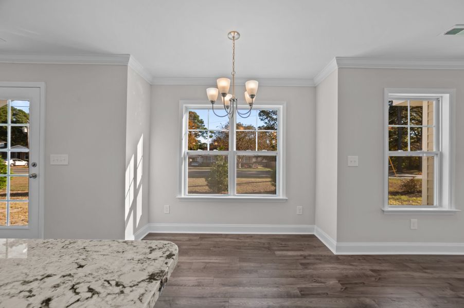 Spacious, unfurnished interior of a new home in Arbor Hills South, Greenville (Image 27). Spacious, unfurnished interior of a new home in Arbor Hills South, Greenville (Image 27).