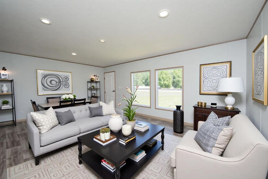Furnished interior view inside a new home in , St. George (Image 11).