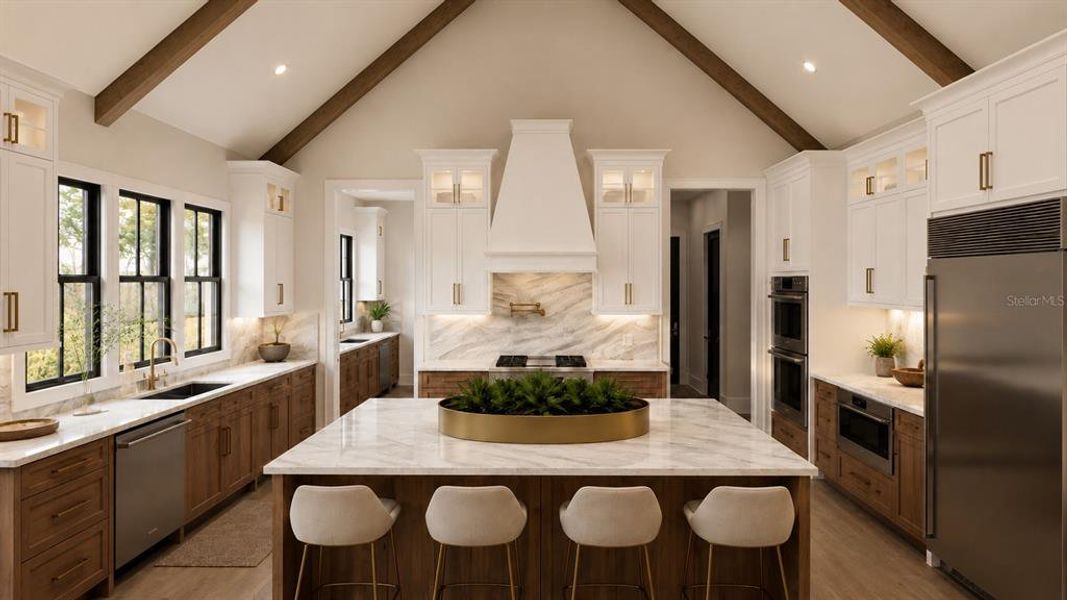 Furnished interior view inside a new home in , Tampa (Image 7).