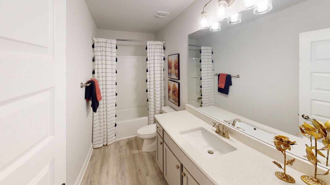 Furnished interior view inside a new home in Harrison Valley, Simpsonville (Image 17). Furnished interior view inside a new home in Harrison Valley, Simpsonville (Image 17).