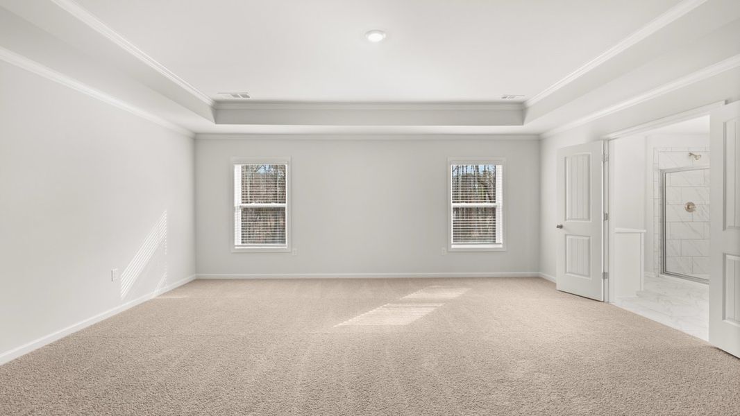 Representative unfurnished interior of a home built from the Westerly by D.R. Horton in Holland Estates, Powder Springs (Image 29).