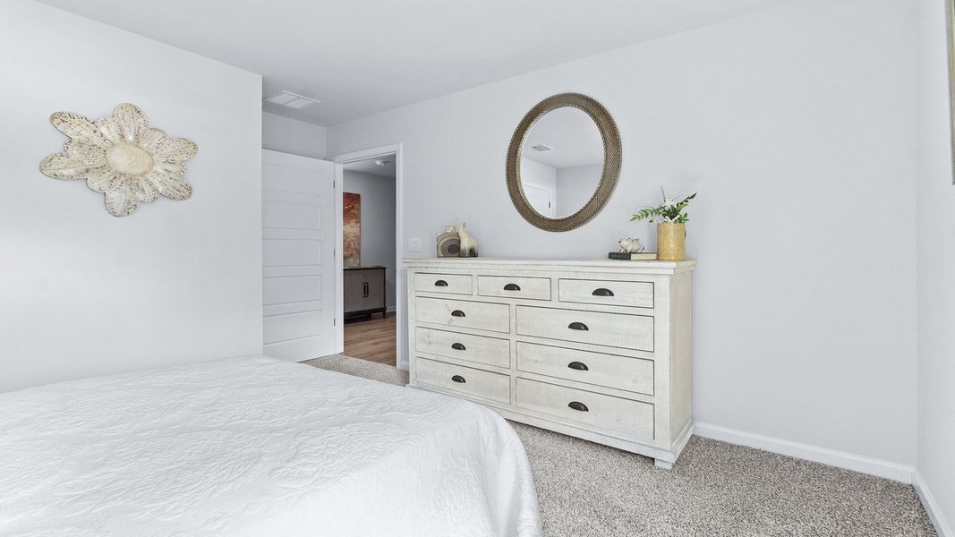 Furnished interior view inside a new home in Wesley Park, Crawfordville (Image 17). Furnished interior view inside a new home in Wesley Park, Crawfordville (Image 17).
